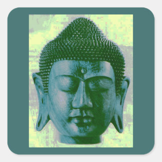 Buddha Vierkante Sticker