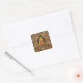 Buddha Vierkante Sticker (Envelop)
