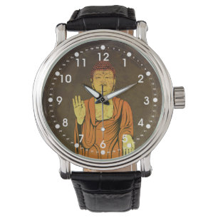 Buddha Vitarka Mudra Horloge