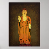 Buddha Vitarka Mudra Poster (Voorkant)