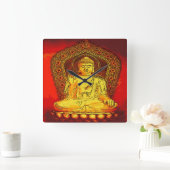 Buddha Wall Clock Vierkante Klok (Huis)