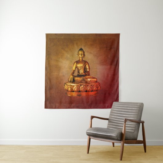 Buddha Wandkleed (In situ)