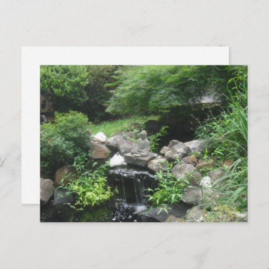 Buddha Waterfall Briefkaart (Voorkant / Achterkant)