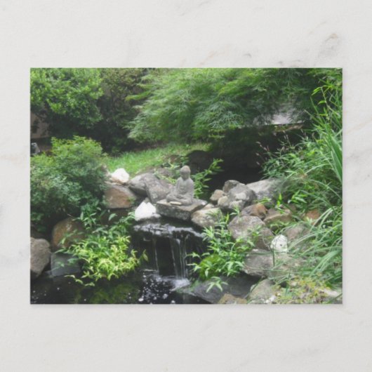 Buddha Waterfall Briefkaart (Voorkant)