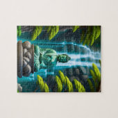 Buddha-waterval Legpuzzel (Horizontaal)