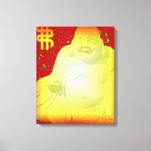 Buddha Wrapped Canvas Afdruk (Voorkant)