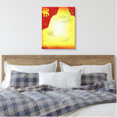 Buddha Wrapped Canvas Afdruk (Insitu (Slaapkamer))