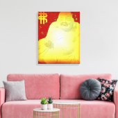 Buddha Wrapped Canvas Afdruk (Insitu (Woonkamer))