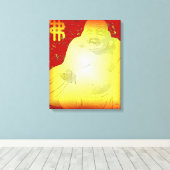 Buddha Wrapped Canvas Afdruk (Insitu (Houten vloer))