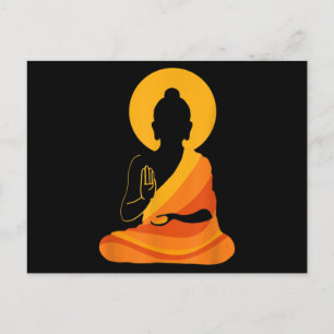 Buddha YingYang Zen Yoga, Relax, Geniet van het le Briefkaart
