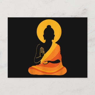 Buddha YingYang Zen Yoga, Relax, Geniet van het le Briefkaart
