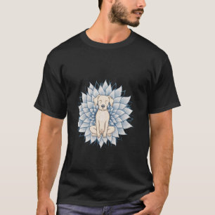 Buddha Yoga Hond Shirt Meditatie Lotus Bloem T-Shi