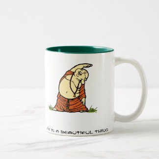 Buddha Yoga Tweekleurige Koffiemok
