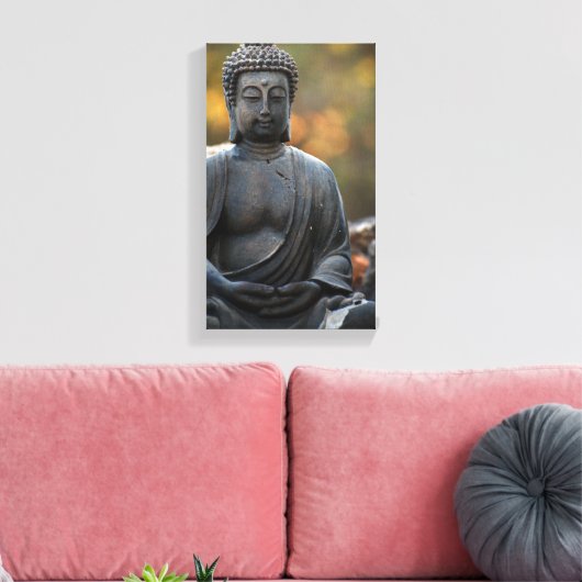 Buddha Zen Garden Peace Canvas Afdruk (Insitu (Woonkamer))