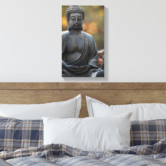 Buddha Zen Garden Peace Canvas Afdruk (Insitu (Slaapkamer))