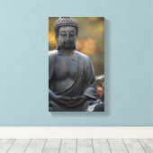 Buddha Zen Garden Peace Canvas Afdruk (Insitu (Houten vloer))