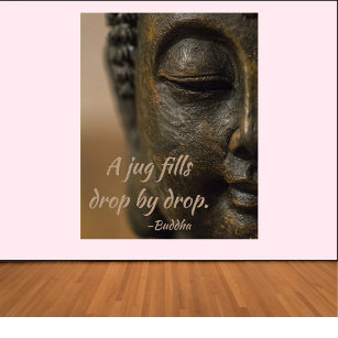 Buddha Zen Quote Poster