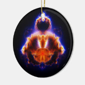 Buddhabrot Map Mandelbrot Set Gautama Buddha Keramisch Ornament (Links)