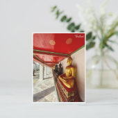 Buddhas Wat Pho Thailand Briefkaart (Staand voorkant)