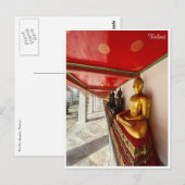 Buddhas Wat Pho Thailand Briefkaart (Voorkant / Achterkant)