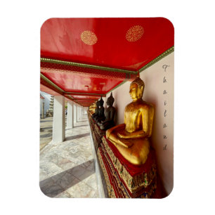 Buddhas Wat Pho Thailand Magneet