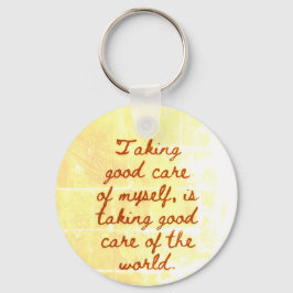 BuddhaToday #10 Draag een Quote Sleutelhanger