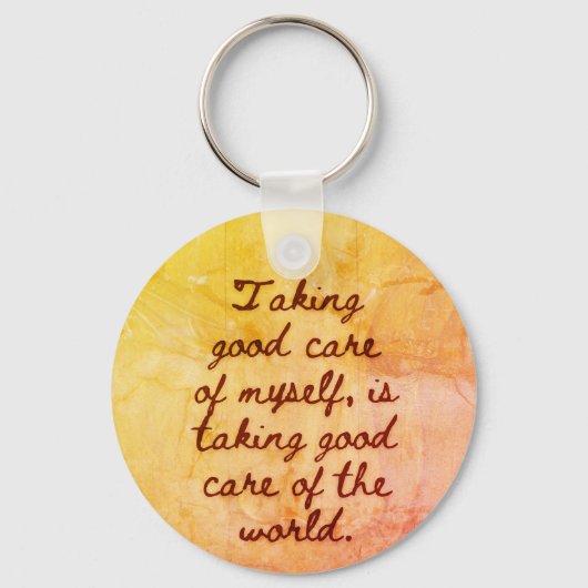 BuddhaToday #11 Draag een Quote Sleutelhanger (Voorkant)
