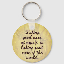BuddhaToday #13 Draag een Quote Sleutelhanger