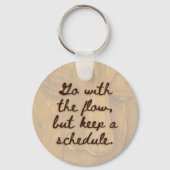 BuddhaToday #1 Carrie een Quote Sleutelhanger (Achterkant)