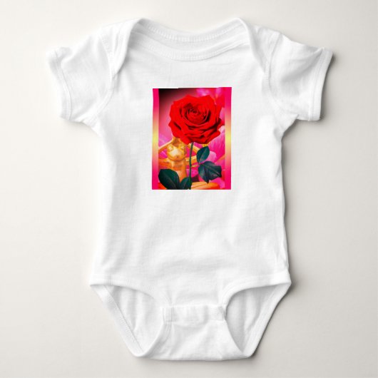 BuddhaToday 3.pnk #3 BUDDHA BABY Romper (Voorkant)