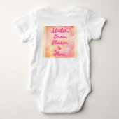 BuddhaToday 3.pnk #3 BUDDHA BABY Romper (Achterkant)