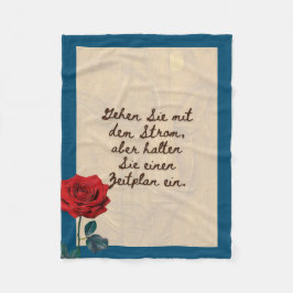 BuddhaToday #4 Gemütliche Boeddha Fleece Deken
