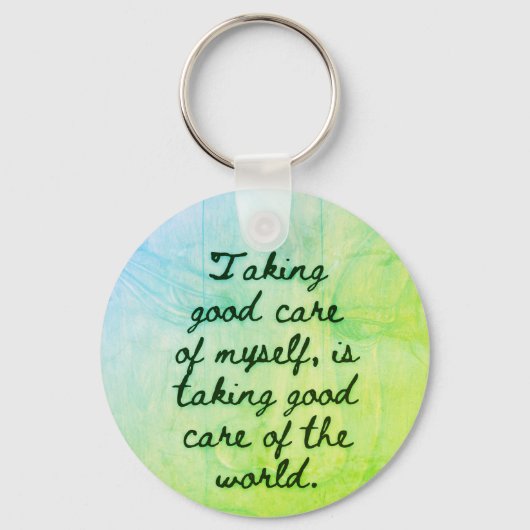 BuddhaToday #8 Draag een Quote Sleutelhanger (Voorkant)