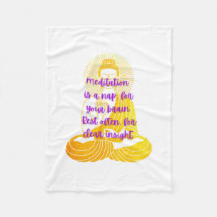 BuddhaToday Gezellige Quotes Deken #1