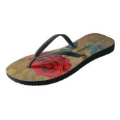 BuddhaToday 'Loop in Vrede' #1 Originele Roos Teenslippers (Schuin)