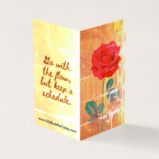 BuddhaToday V1 - #3 Boeddha "Message Book" Kaarten (Buitenkant)