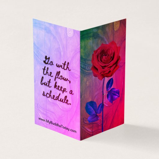BuddhaToday V1 - #6 Boeddha "Berichtboek" Kaarten (Buitenkant)