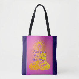 BuddhaToday V4 Sunrise Buddha Tote #1 Tote Bag