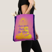 BuddhaToday V4 Sunrise Buddha Tote #1 Tote Bag (Dichtbij)