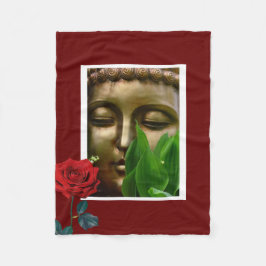 BuddhaTodayV2 #5 Knus Buddha  Fleece Deken