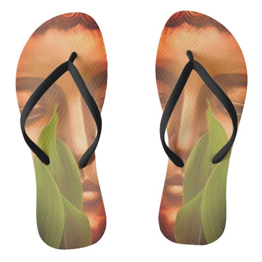 BuddhaTodayV2 'Loop in Vrede' #10 Teenslippers (Voetbed)