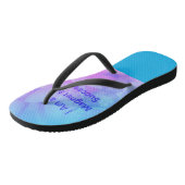 BuddhaTodayV3.b #3 'Loop in Vrede' Origineel met Q Teenslippers (Schuin)