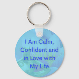 BuddhaTodayV3.blu #1 Carrie een Quote Sleutelhange Sleutelhanger