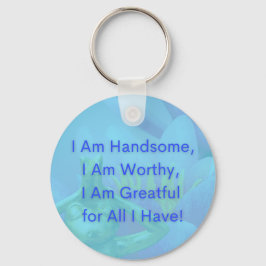 BuddhaTodayV3.blu #3 Carrie een Quote Sleutelhange Sleutelhanger