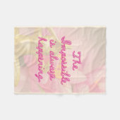 BuddhaTodayV3.pnk #3 Gezellige Boeddha Fleece Deken (Voorkant (Horizontaal))