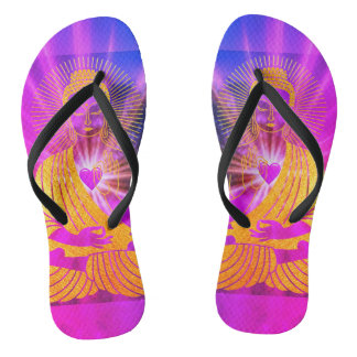 BuddhaTodayV4 #4 'Loop in Vrede' Teenslippers