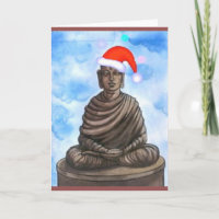 Buddhism - Buddha - Merry Christmas Hat