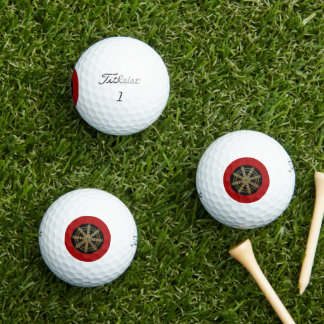 Buddhisme Gouden Dharmawiel  Golfballen