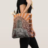 Buddhist Deity Fudo Myo-o Tote Bag (Dichtbij)