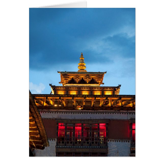 Buddhist Dzong Roof (Voorkant)